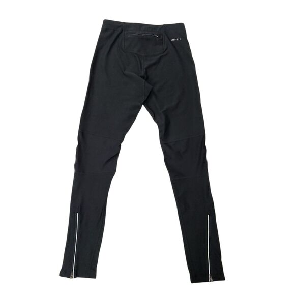 Nike Running Pants Womens Small Black Breathable Stretch Training Compression - Picture 6 of 13